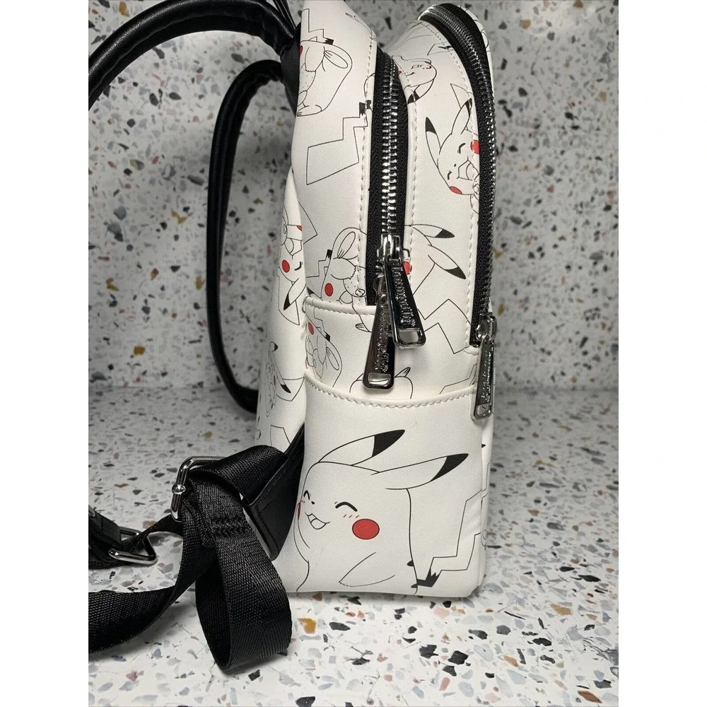 Loungefly Pokemon AOP Allover Print Pikachu Mini Backpack BoxLunch Exclusive - Picture 4 of 7